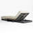 Wood In-pool Chaise Lounger Chair Outdoor Pool Furniture With Cushion Side Table and Pillow -2033109497-2019724174