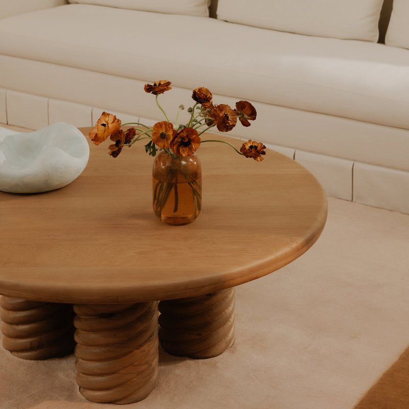 Treccia Solid Wood Coffee Table