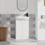 Meuble-lavabo autoportant de 23 po avec lavabo, idéal pour les petites salles de bain-1296394676