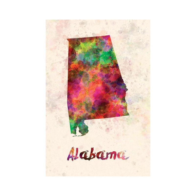 Alabama by Paul Rommer - Wrapped Canvas Gallery-Wrapped Canvas Giclée, 30.48cm H x 20.32cm W x 1.9cm D