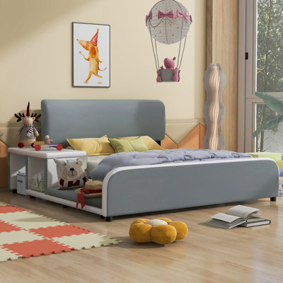 Fanuel Vegan Leather Platform Storage Bed -  Red Barrel StudioÂ®, 53E1BF3BA663414B96239ED056F874DE