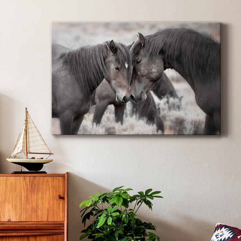 " Wild Horses ", 27" H x 16" W x 1" D