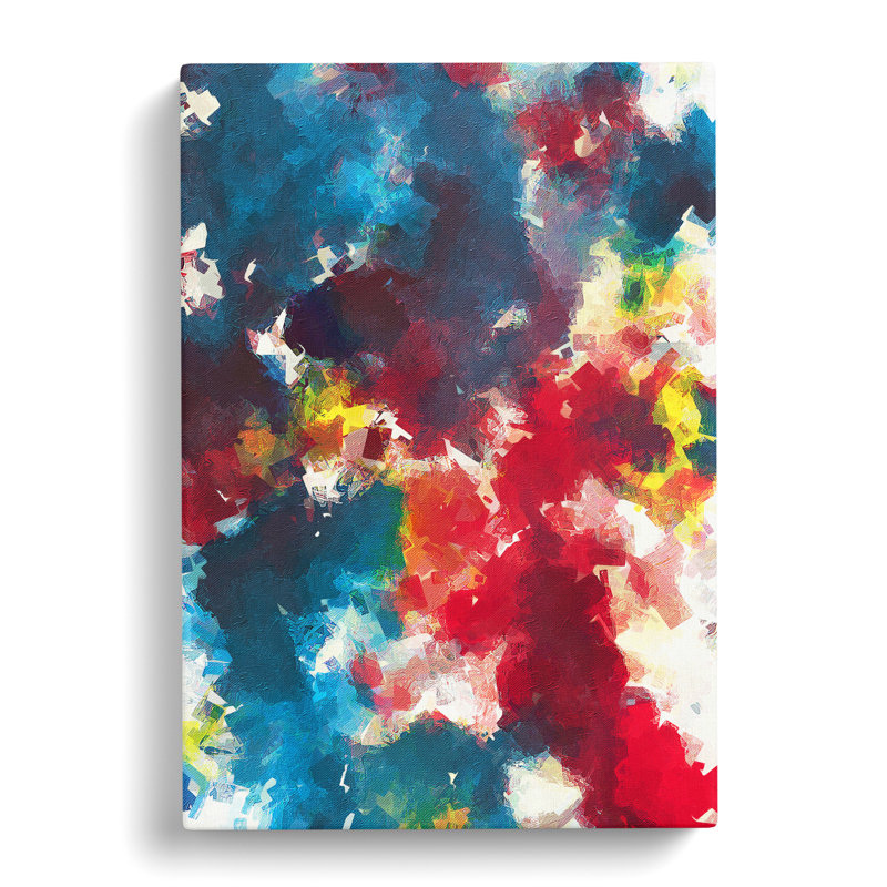 Blast Of Life - Painting, Wrapped Canvas, 50cm H x 35cm W x 3cm D, No Matte