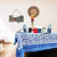 Nappe ronde en coton imprimé floral-781125624