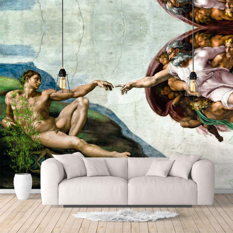 Famous Painting Peel & Stick Border, 100" L x 144" W