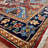 Kunotas One-of-a-Kind 2'6" x 12' Runner Wool Area Rug in Blue and Brown