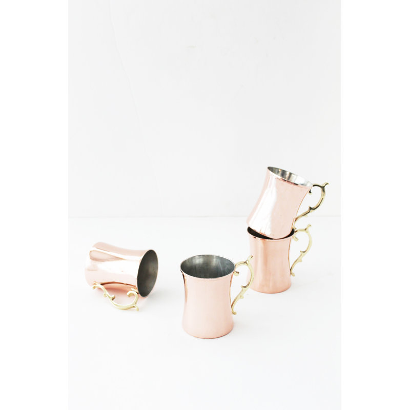 Ensemble de 4 tasses à cocktail Coppermill