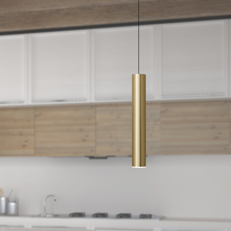 Chambery 1 - Light LED Single Pendant, Brass