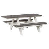 Outdoor Rectangular Picnic Table