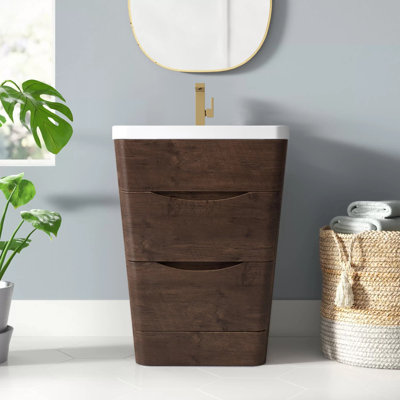 Caddric 25" Single Bathroom Vanity Set
