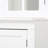 Freestanding Glass Door Pantry With Lattice Window, Farmhouse Style Display Cabinets For Hallways, Living Room, Kitchen, And Office
