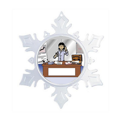5.5'' Handmade Holiday Shaped Ornament