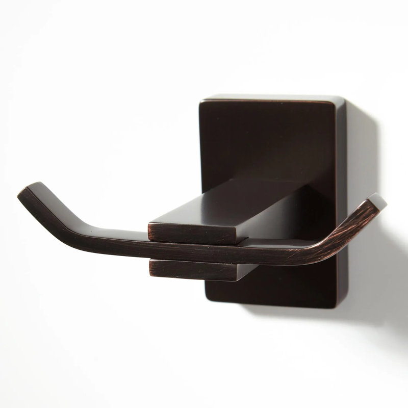 Helsinki Collection Wall-Mount Robe Hook, Oil Rubbed Bronze
