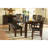 Dark Oak Finish Rectangular 1pc Dining Table-1415582210