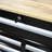 -drawer Steel Multifunctional Tool Cart With Wooden Top For Workshop And Garage