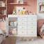 Classic Cabinet with 8 Drawers,Multi-Functional Diaper Changing Station for Children's Room