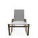 Holna Outdoor Rust-Resistant Metal Chaise Lounge
