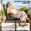 Indoor / Outdoor Rectangular Backrest Cushion Pad-1796513184