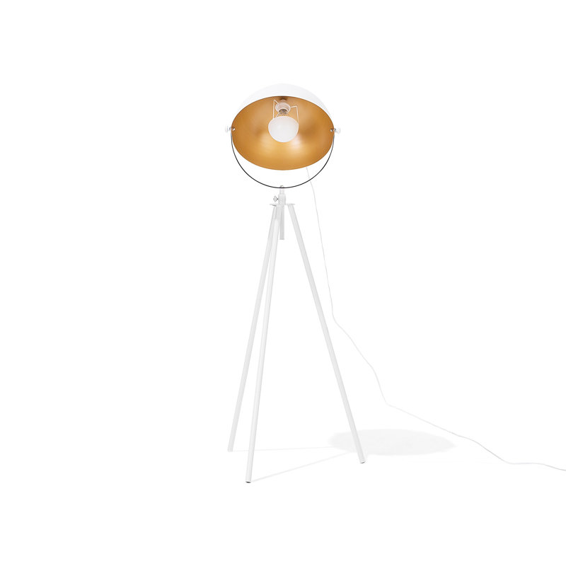 Caringorm 170cm White Tripod Floor Lamp