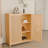 42 inch large capacity storage cabinet, which can be used as a shoe cabinet bathroom cabinet