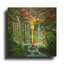 « Paradis » de Jan Kasparec, tableau mural en métal doré, 91,4 cm x 91,4 cm-133656594