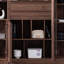 Bibliothèque en bois massif pur