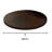 Winston Porter Tindley Wood Lazy Susan
