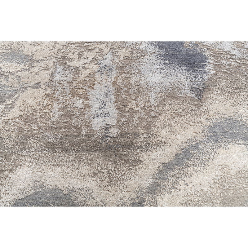 Tapis rectangulaire noué à la main, Rectangulaire 8 pi x 10 pi