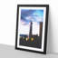 One World Trade Centre New York in Abstract - Picture Frame Graphic Art Print-55723793-55723794