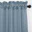 Elsie Linen Look Rod Pocket Drapery Panels Pair-45302779-45302772