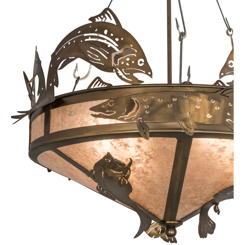 Rustic Lodge 4 - Light Chandelier