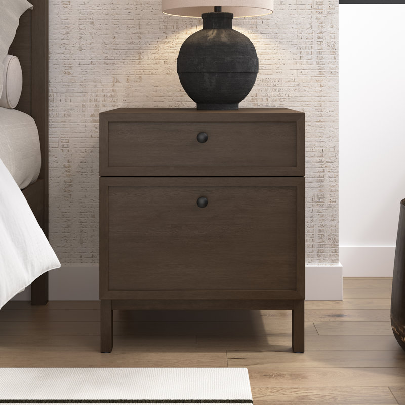 Almodovar Nightstand with Drawers, Bedroom Furniture, Individual