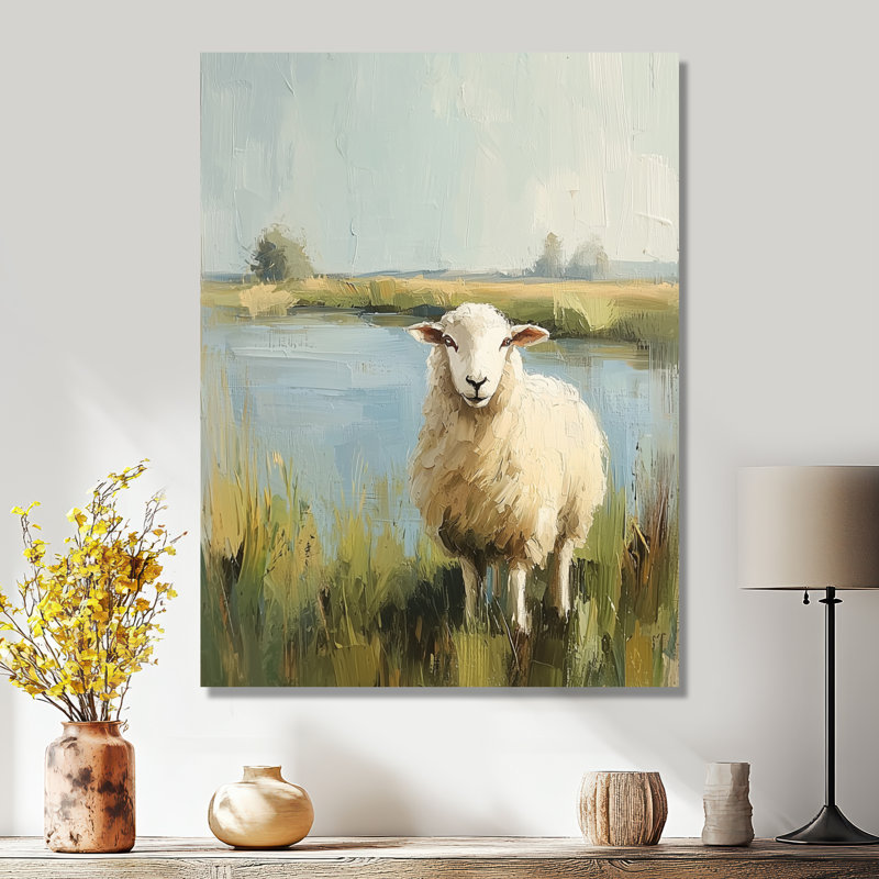 Djamshid - Animaux, art mural, salon, Toile tendue, Ne s’applique pas, H 20 po x l 12 po