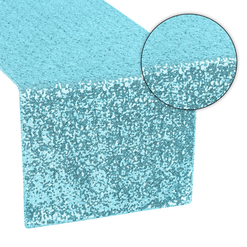 Allen Table Runner, Turquoise