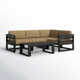 Smith 5 Piece Sectional Seating Group with Sunbrella® Cushions