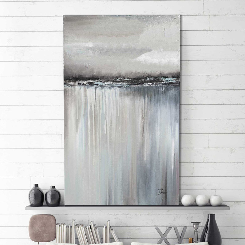 Paysage I - Reproduction d'art sur toile tendue, H 60 po x l 36 po x P 1,5 po