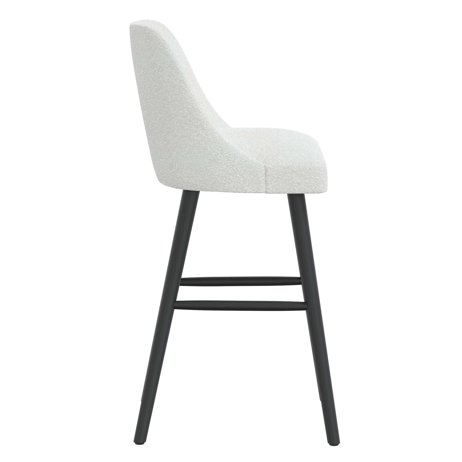 Gallie Counter & Bar Stool, Bar Stool (30" Seat Height), Off White