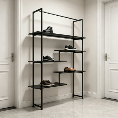 Modern Metal Tiered Display Shelf