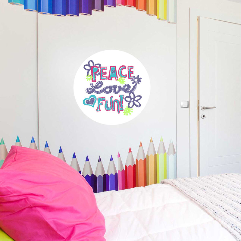 Wall Decal, 33" H x 33" W