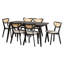 Ensemble de salle à manger rectangulaire L 35,4 po x l 59,1 po Charnese-1920565021-1920565020