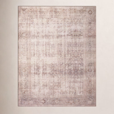 Amber Lewis x Loloi Georgie Ocean Sand Oriental Rug