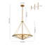 Luminaire suspendu géométrique à 3 lumières Artisan-1268917994