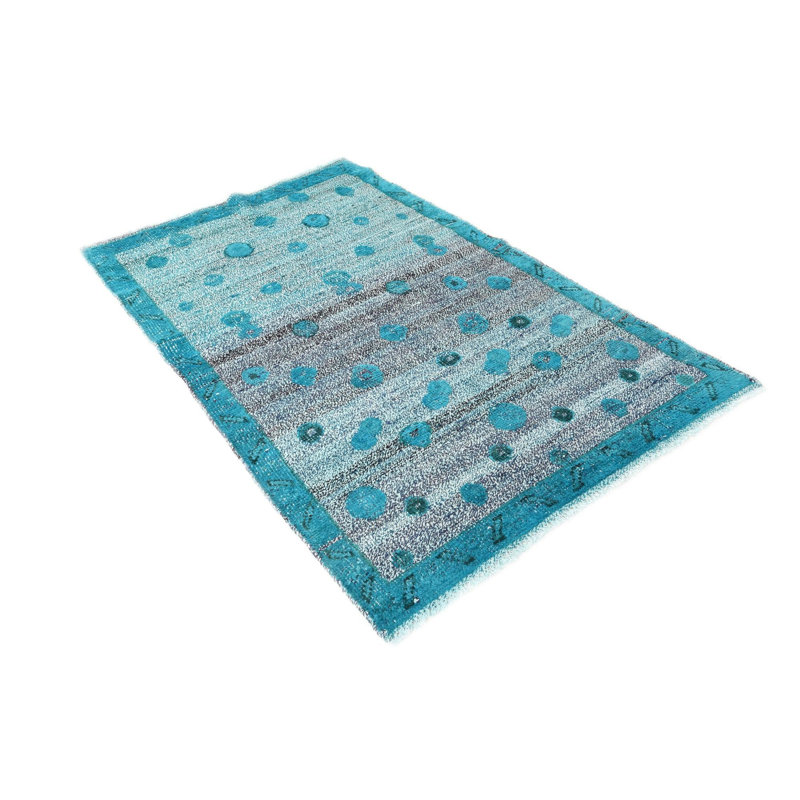Tapis turquoise Murry