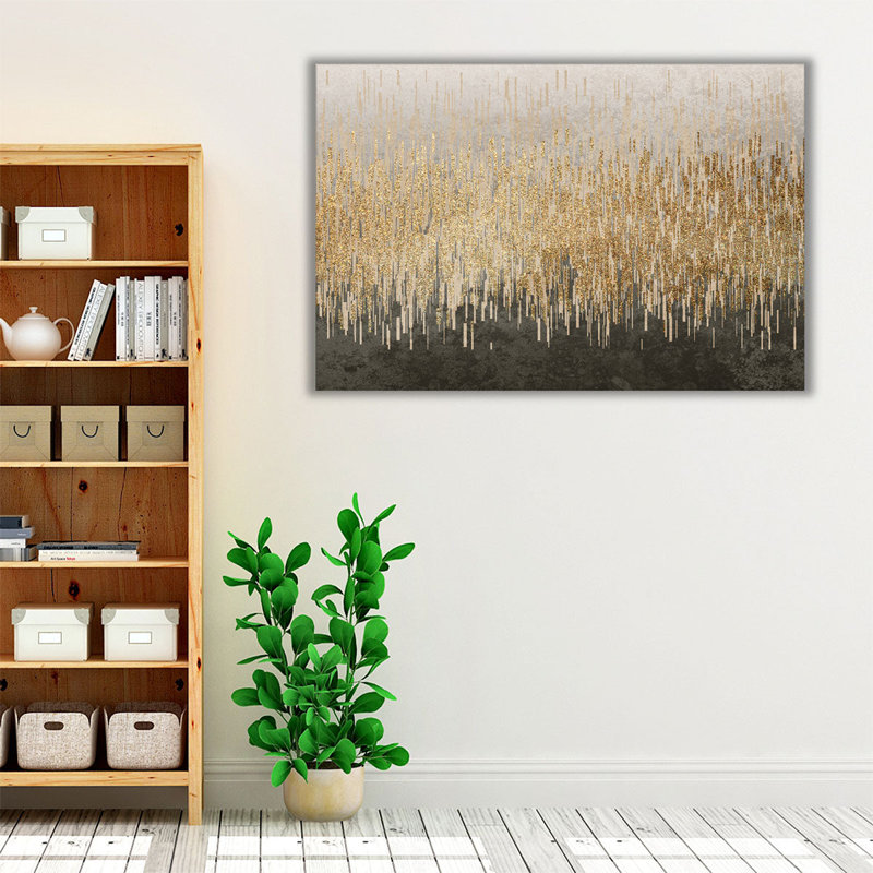 Waves - Canvas Print Wall Art, 40" H x 60" W