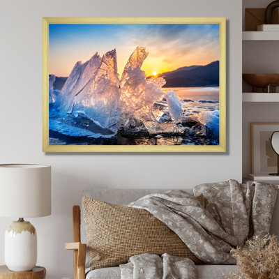 Impression sur toile Icy Alaskan Wilderness I