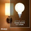 4 Watt (40 Watt Equivalent), G16 LED, Milky Dimmable Light Bulb, (2700K) E12/Candelabra Base