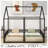 Tumay Metal Canopy Bed-1800966164