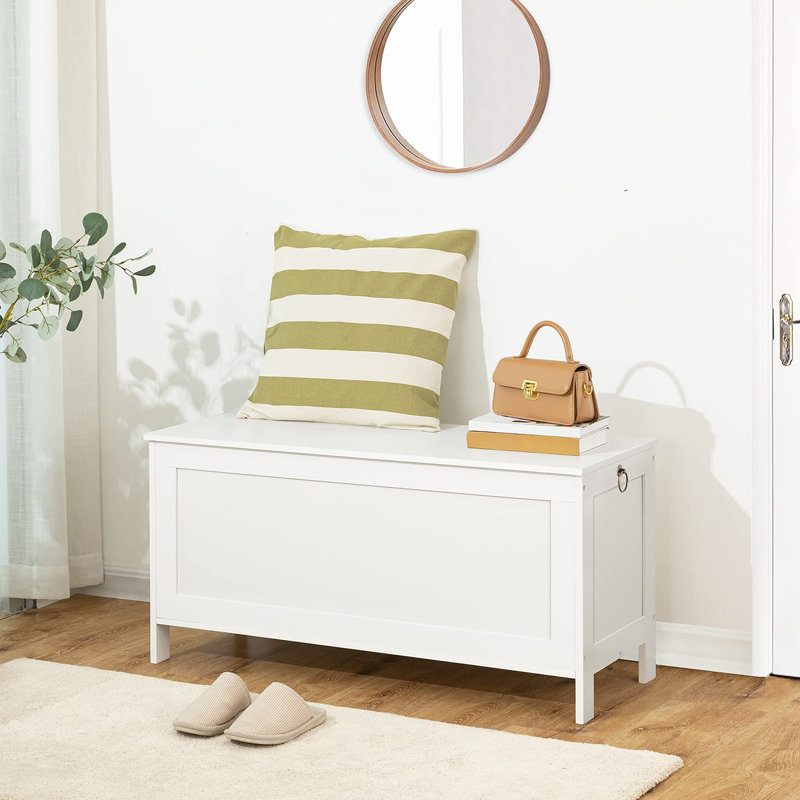 Maurine Blanket Chest, White