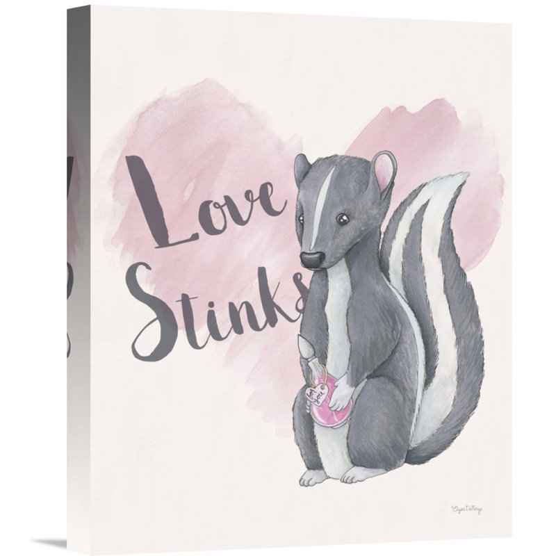 «My Furry Valentine II» par Elyse Deneige, art mural sur toile, H 20 po x l 16 po, Toile tendue, Aucun mat