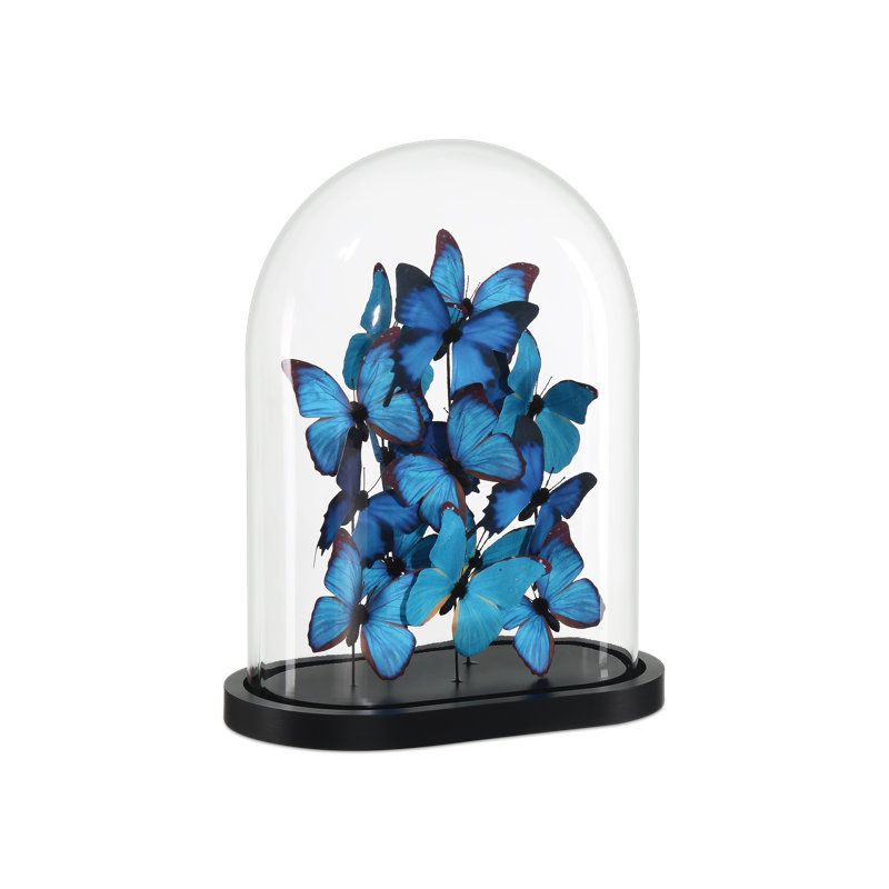 Rue De Bac Large Butterflies, 16.25" H x 13.25'' W x 7.75'' D